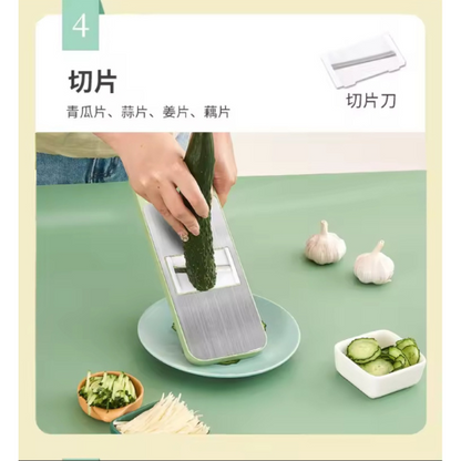 SM 5-in-1 Stainless Steel Vegetable Slicer