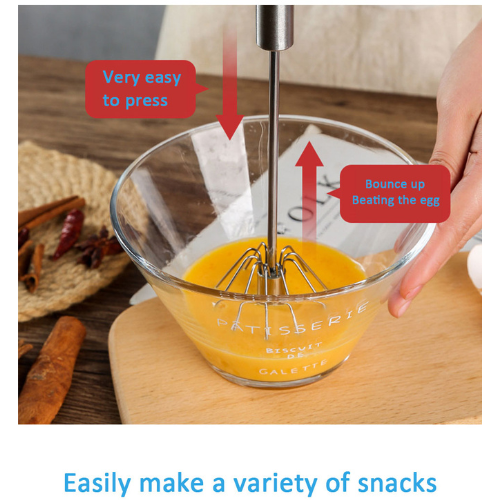 SM Stainless Steel Whisk Egg Beater