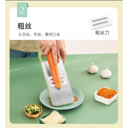 SM 5-in-1 Stainless Steel Vegetable Slicer